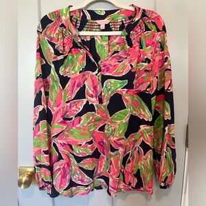 Lilly Pulizter Elsa Silk Top